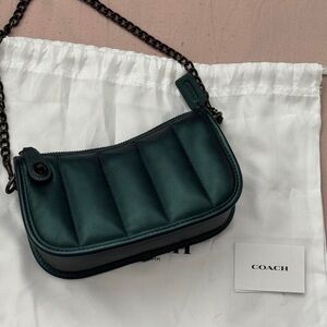 Coach Green Quilted Women's Bag